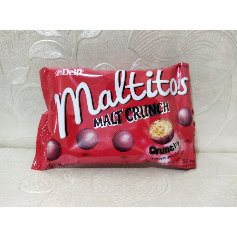 

DELFI MALTITOS 40 GRAM / DELFI MALTITOS MALT CRUNCH / DELFI MALTITOS / MALTITOS / DELFI / COKELAT DELFI / COKELAT MALTITOS / COKELAT MURAH