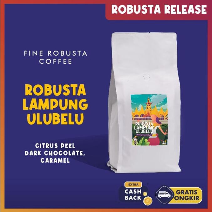 

[COD] Biji/Bubuk Kopi Robusta Fine Ulubelu Proses Madu 1kg [COD]