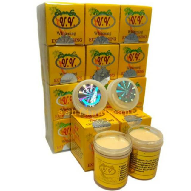 CREAM UV WHITENING EXTRA GINSENG KWALITAS SUPER LUSINAN