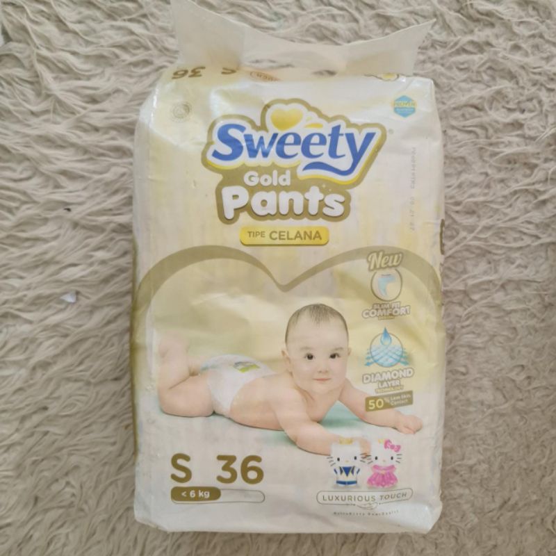 Popok bayi sweety Gold pants