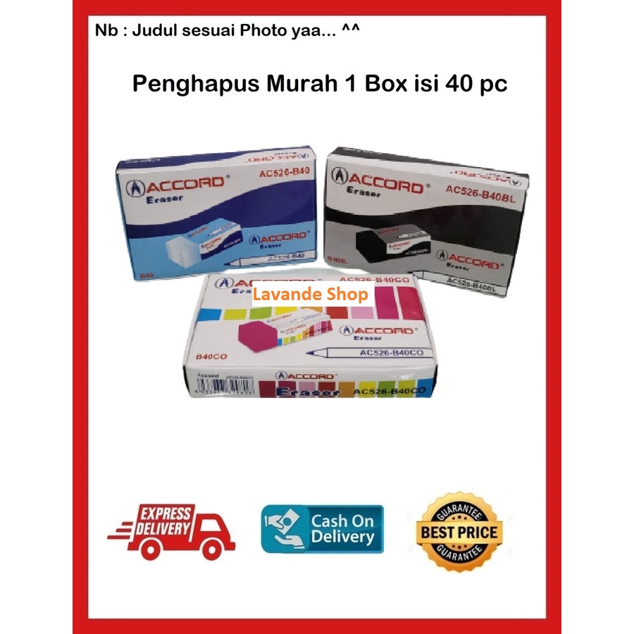 

PENGHAPUS PENSIL MURAH HARGA 1 BOX