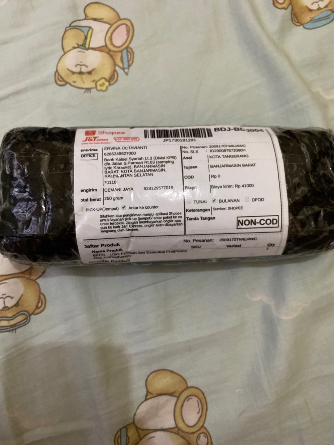 6pcs - 10ml Firstsun Set Essential Fragrance Oils Aromatherapy