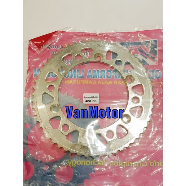 GEAR BELAKANG GIR BELAKANG WR 155 WR155 428-56 428 56 YAMAHA VZM