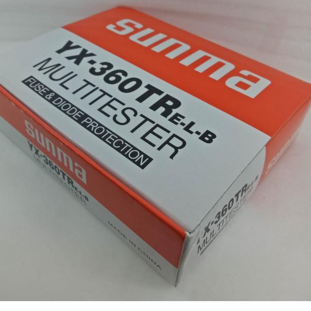 ☏ MultiTester SUNWA YX360TR / Multi tester / Avometer Analog Sunwa ❋