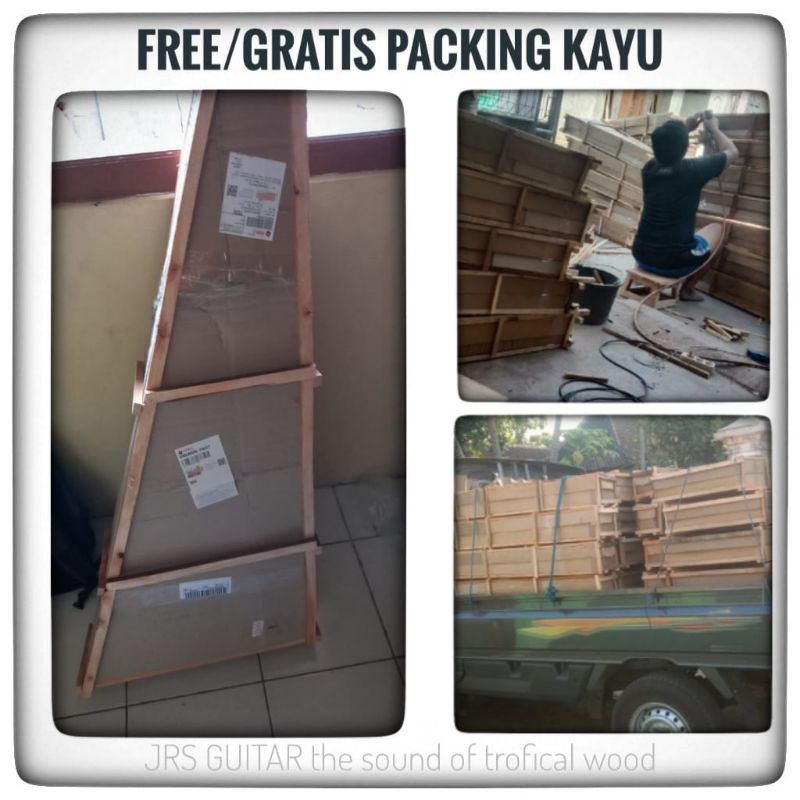 GITAR AKUSTIK UKURAN 3/4 MARTIN GRATIS PACKING KAYU