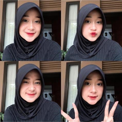 MURAH 1KG=(14pcs) Jibab Sport Murah /Jilbab Lycra Instan Jokowi /ADDIBA SERPOL-DARK COKLAT