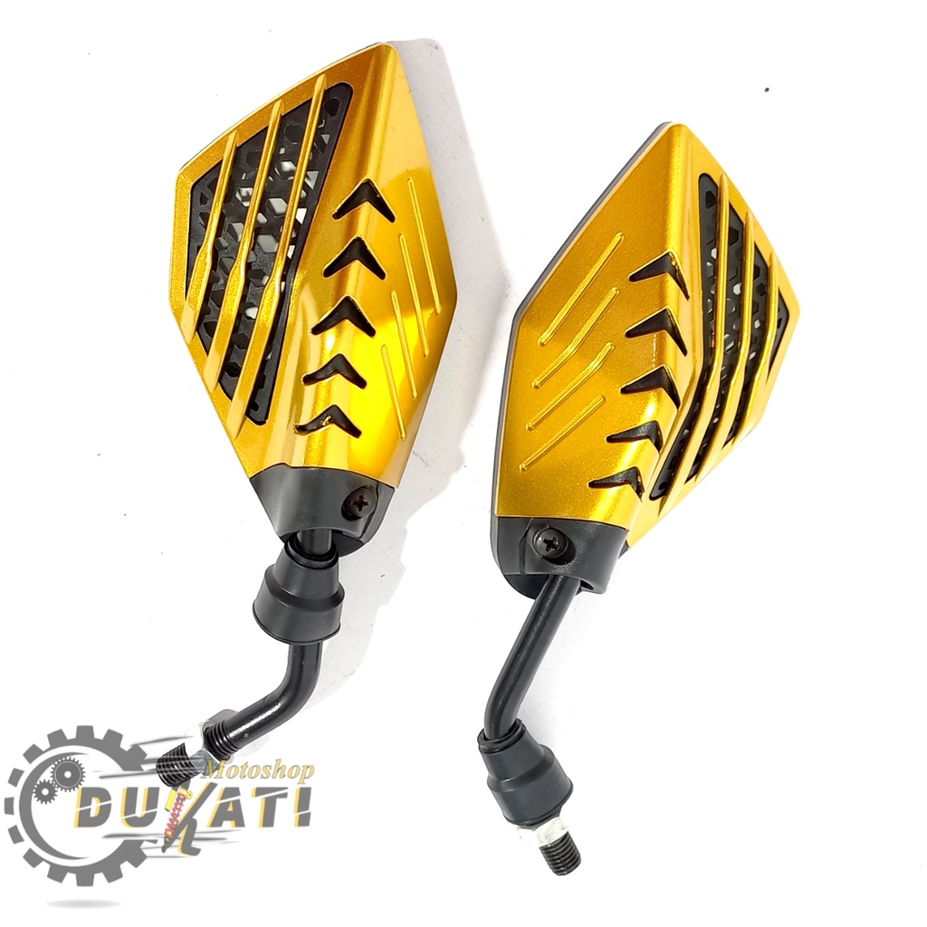 Spion Motor Honda Lubang 5 Gold Drat Honda