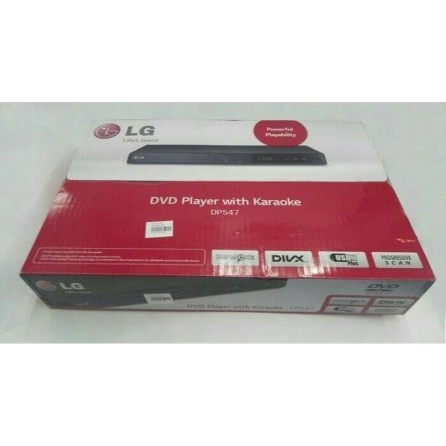 DVD PLAYER KARAOKE LG DP-547 WITH USB