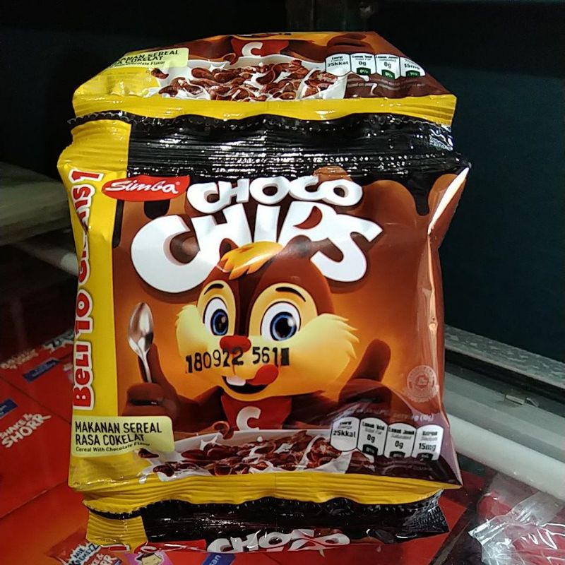 

Simba Choco chips renceng 8 gr isi 10 pcs