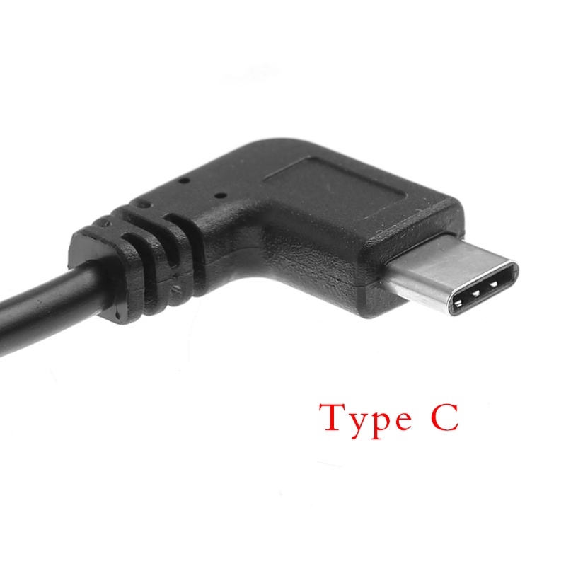 VIVI   USB 3.1 Type C Right Angle Male To Micro USB 2.0 B Straight Female Adapter Cable