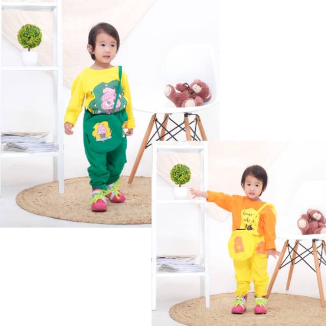 Setelan cloud bee free tas