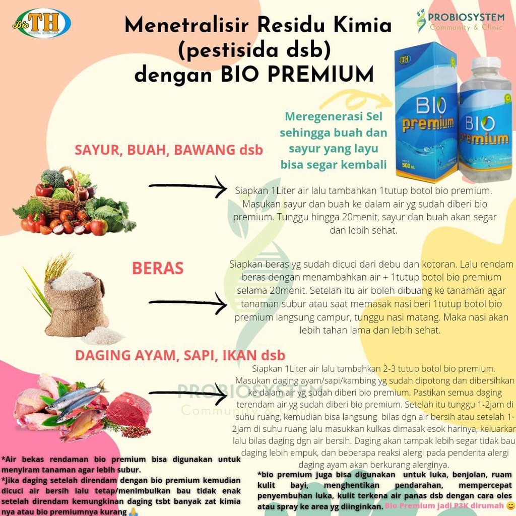 Bioth - Bio Premium 500 Ml / TH Daily 330 Ml (NEW KEMASAN)