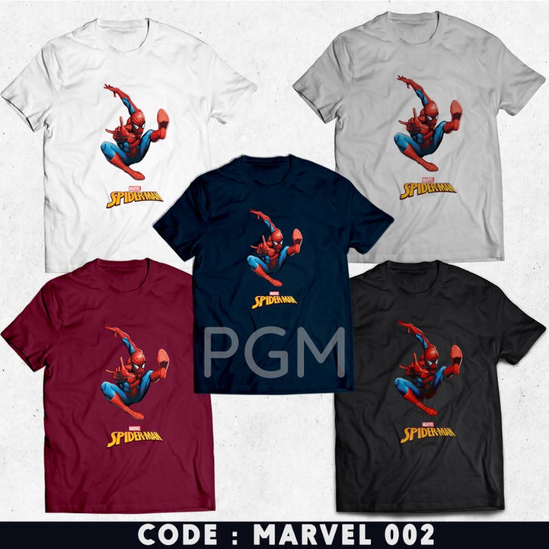 CUSTOM COWOK CEWEK KAOS SABLON GAMBAR,LOGO, dan KATA KATA / KAOS KEKINIAN MARVEL SABLON DTF ALL SIZE BAHAN KAOS COTTON COMBED 30S TULISAN BISA COD