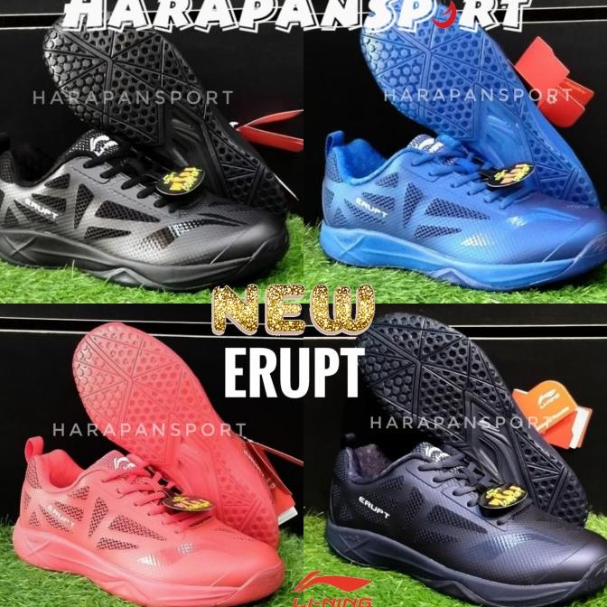 SEPATU BADMINTON LINING NEW ERUPT TERBARU AYTQ087 ORIGINAL TERLENGKAP