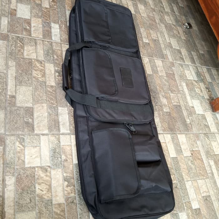 Tas Senjata Isi 2 Unit Tas Senapan Gun Bag 2 Kompartemen 1 SMG V2