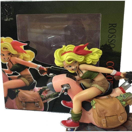 MAINAN & HOBI FIGURE ACTION FIGURE DRAGON BALL BUDOKAI 2 SEXY GIRL ROSSO