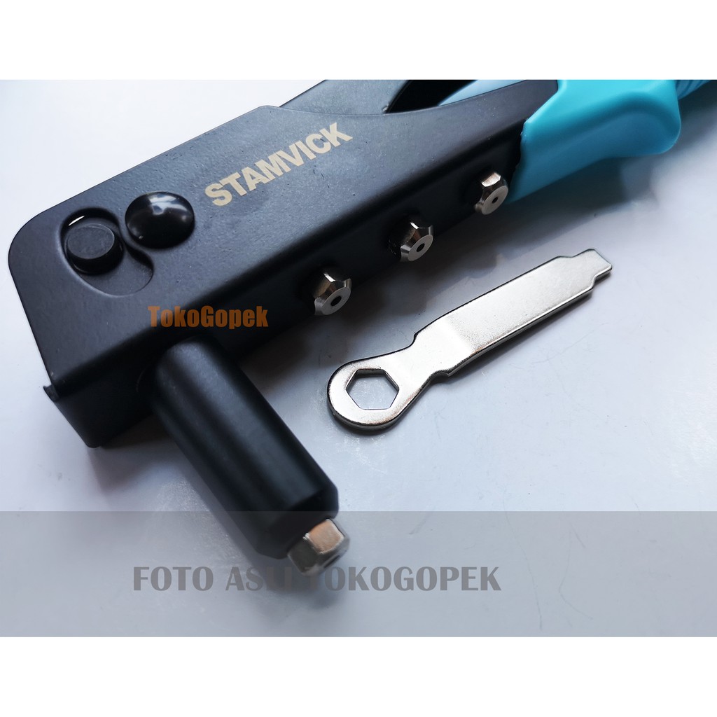 PAKET STAMVICK TANG RIVET JAPAN 9.5&quot; &amp; GUNTING SENG HOLO 10&quot; INCH