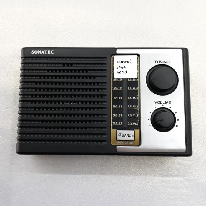 Radio Sonatec PRI-896 USB SD MP3 AM-FM Portable Radio