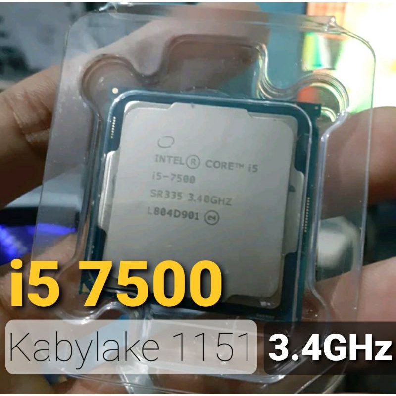 Core i5 7500 Kabylake Gen 7 Intel Processor not i5 7600
