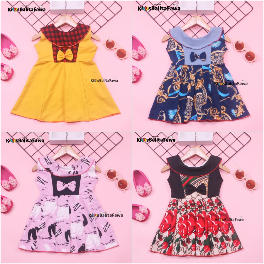 (COD) Dress Anak Usia 0-7 Tahun Dres Anak Termurah Baju Anak Perempuan Baju Anak Dress Harian Balita