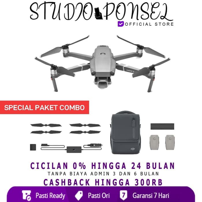 DJI MAVIC 2 PRO Combo Drone Camera Original Garansi - Non Paket
