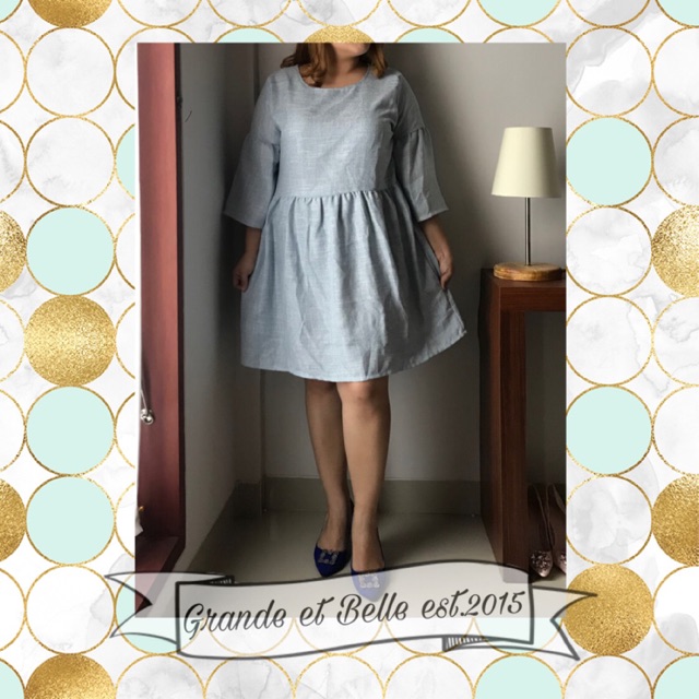 JENNIE LOOSE DRESS JUMBO BIGSIZE BAJU HAMIL