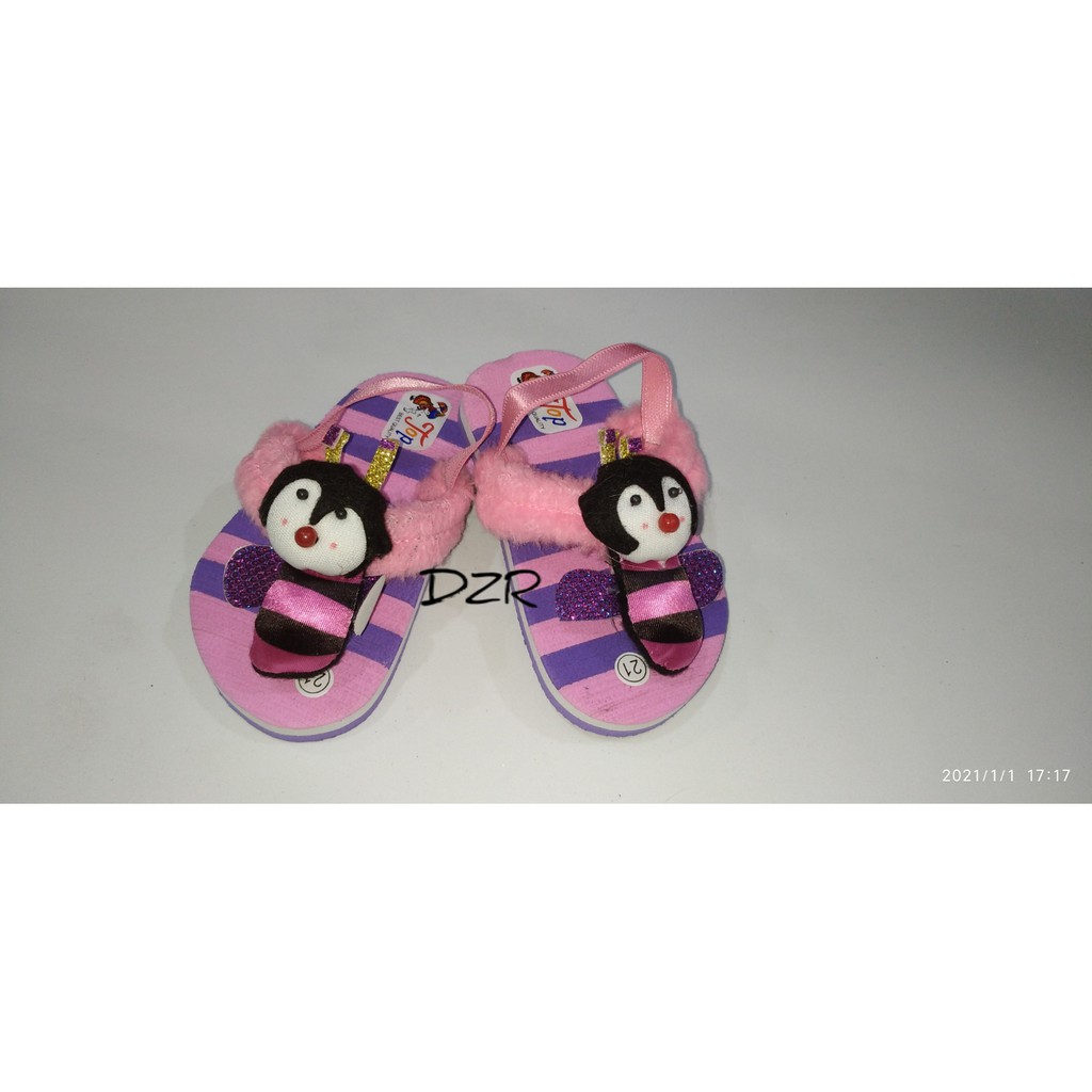 SANDAL BABY VARIASI BONEKA LEBAH