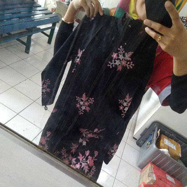 Bisa Cod Ready Xxl - Baju Batik Wanita Termurah Tunik Motif Cibulan Merah - Batik Ifa