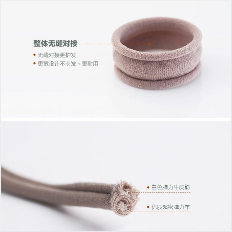 FYGALERY ACC108 Ikat Rambut Isi 30 Pcs Karet Rambut Headband Plastik Murah-4