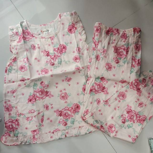 SUNLY KENSI CELANA PANJANG UK 16 , BAJU TIDUR SUNLY UK STANDAR 16