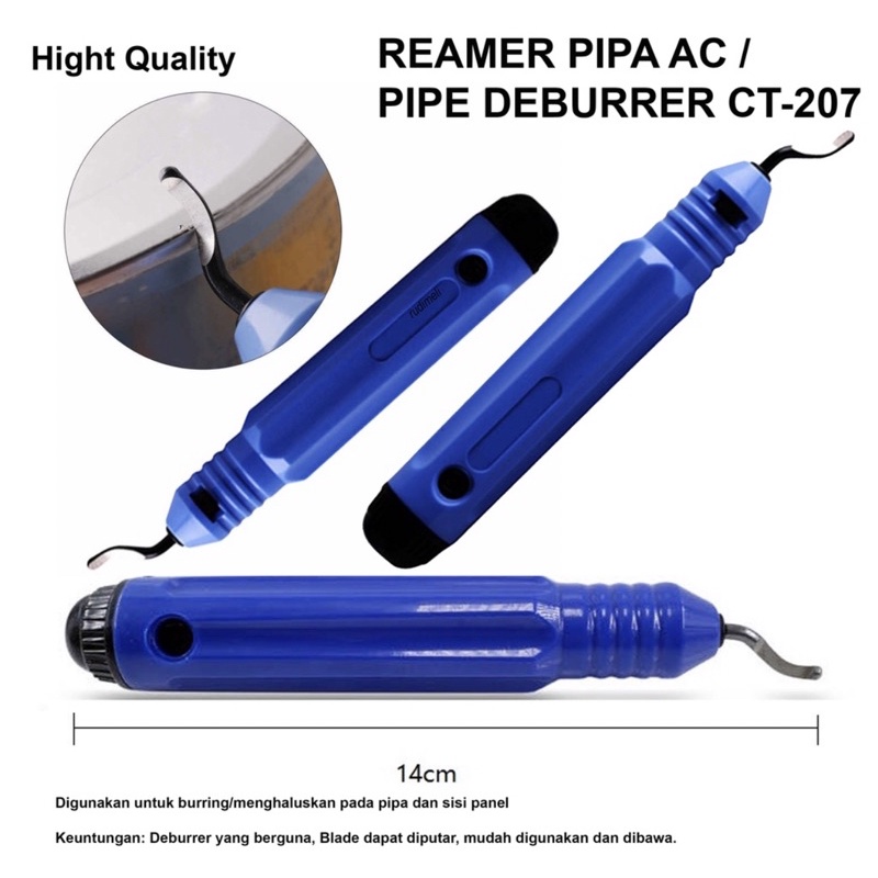 Deburrer pipe deburring pipa ac Reamer pipa tembaga