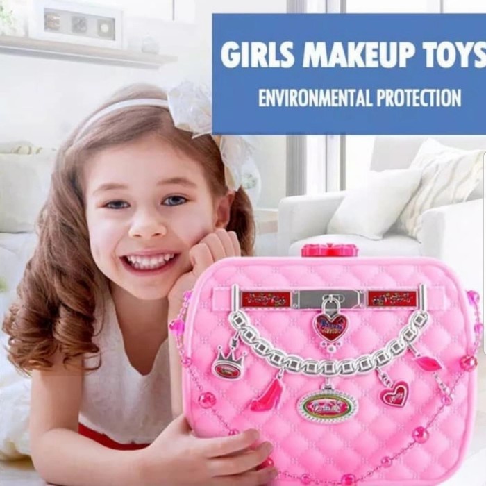 VYSOKA MAINAN ANAK PEREMPUAN MAKE UP UNICORN MAGICAL BAG DANDAN RIAS TAS