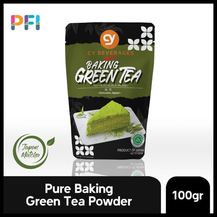 

TERBARUU!! CY PURE BAKING GREEN TEA 100G PROMO