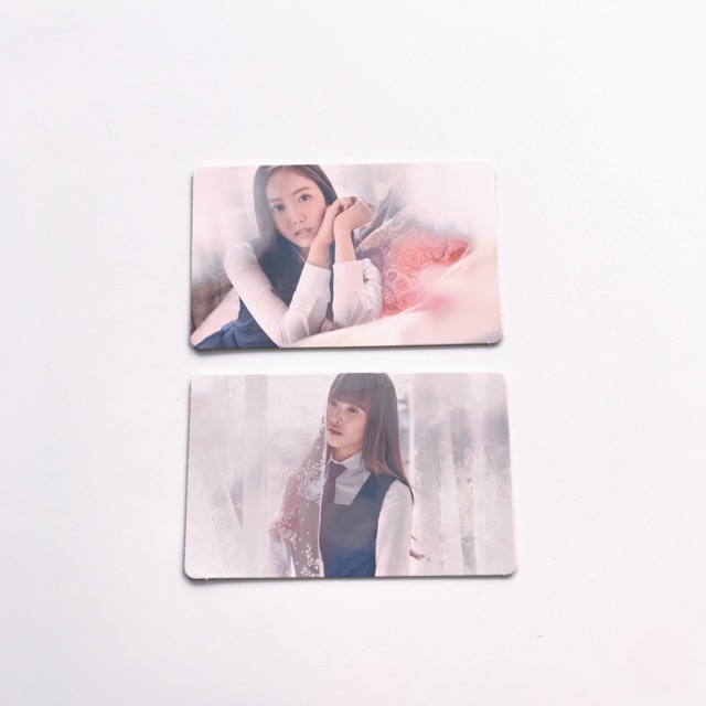 GFRIEND SNOWFLAKE KIHNO PHOTOCARD YUJU SINB