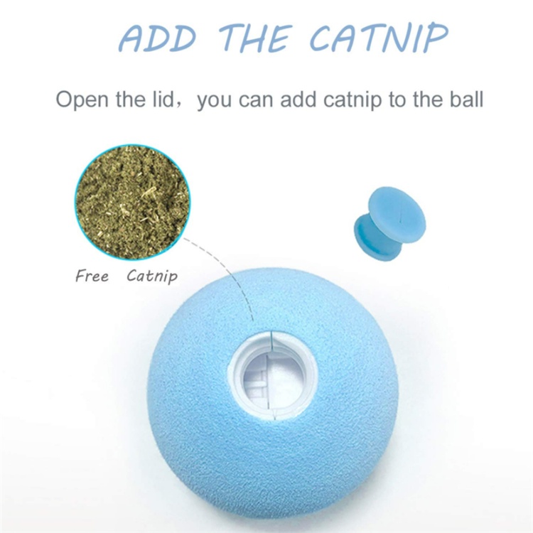 Bola Mainan Kucing Catnip Cat Ball Suara Kodok