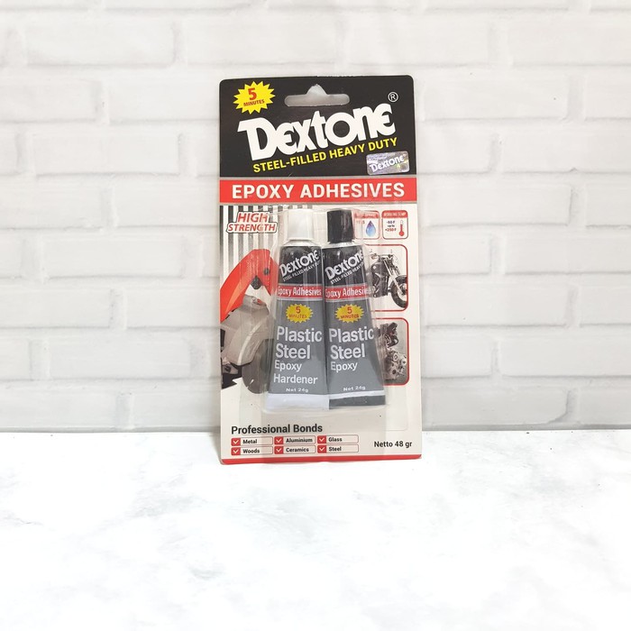 

[BISA COD] Lem Besi Dextone 5 Menit 48 Gram TERBATAS