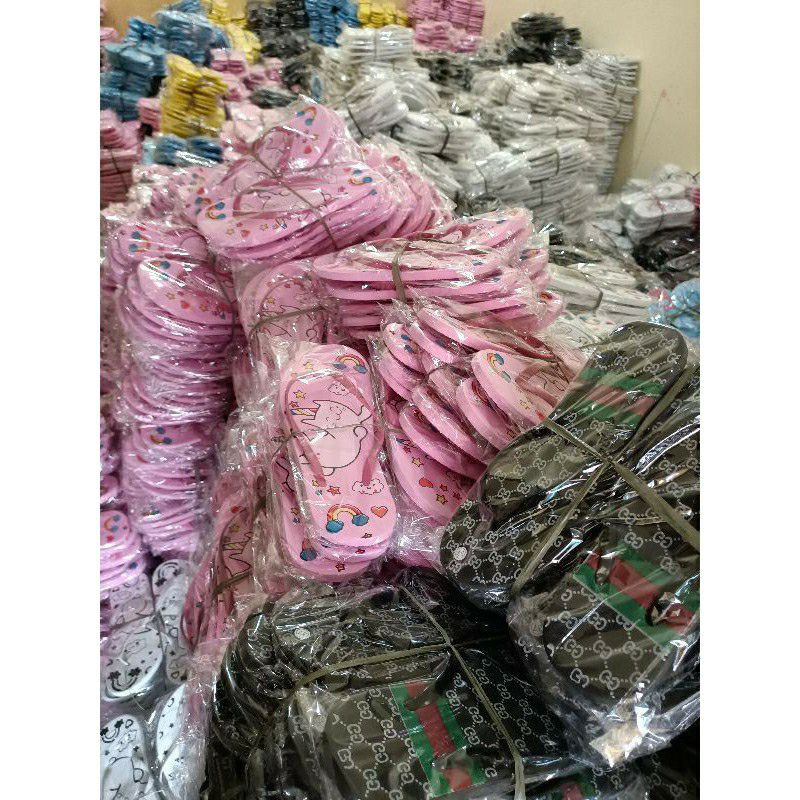 GROSIR HARGA /KD 20 PCS SANDAL MOTIP SABELON : RANDOM