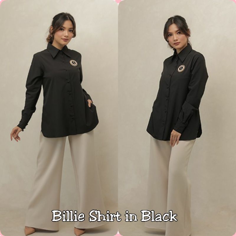 Billie Shirt in Black S dan M by Wearing Klamby