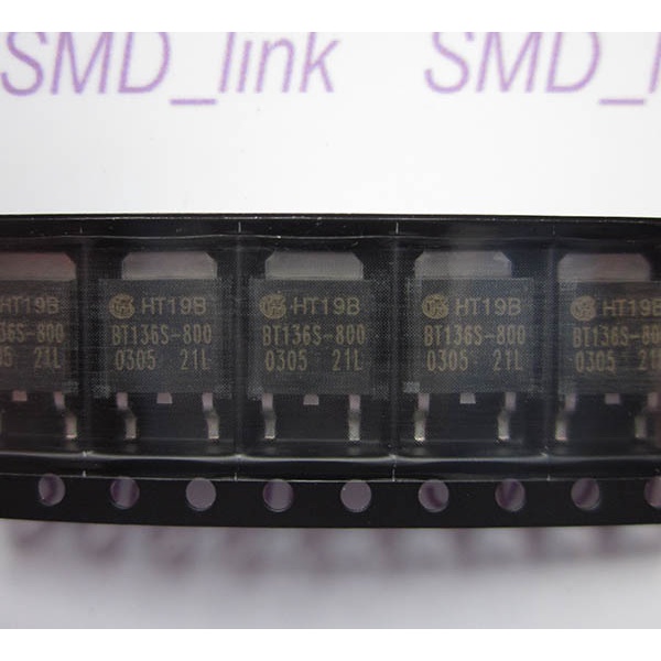 Triac smd BT136s BT137s  BT138s BT139s  - 800E