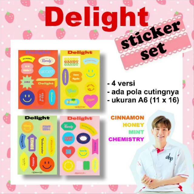 Baekhyun Delight Sticker set