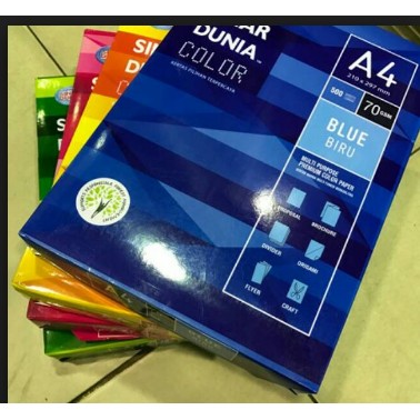 

Kertas Warna Sidu A4 70gr - Hijau