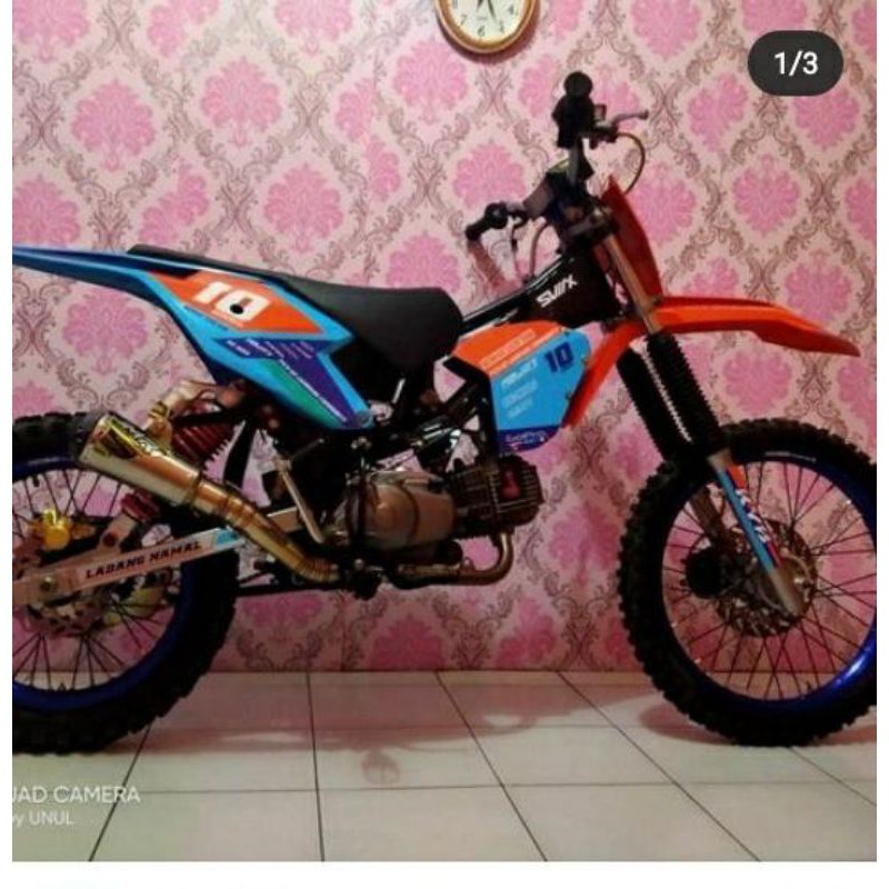 Knalpot gtx rbt jupiter z supra smash karisma vega r RBT bebek110 125 130 cc  fullset leher bending 