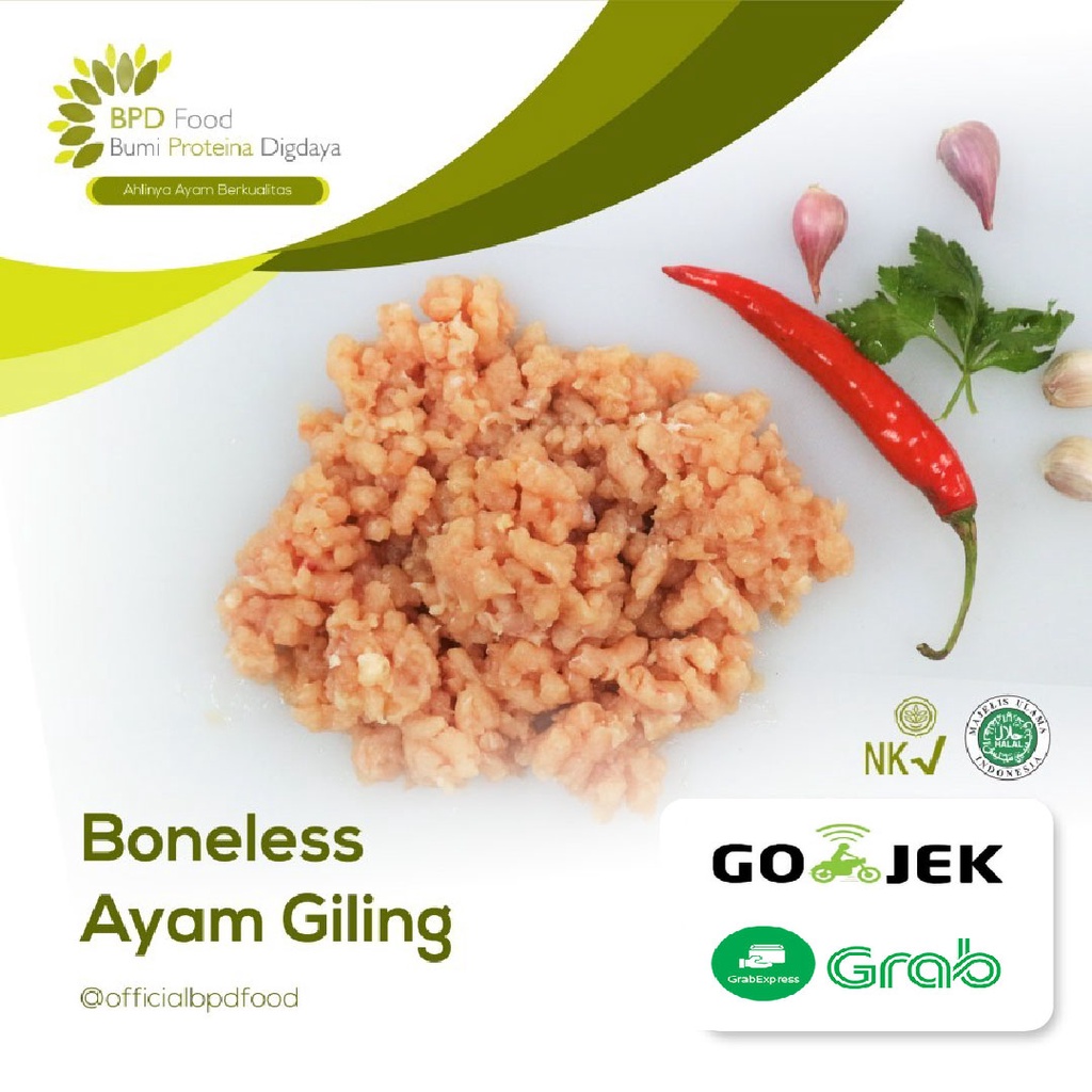 

BONELESS AYAM GILING DADA 1KG HALAL