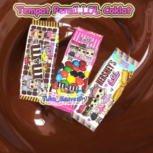 

Tempat Pensil Lol Model Coklat Hersleys M&Ms