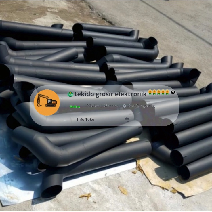 Pipa muffler D85-2 6150-11-5240