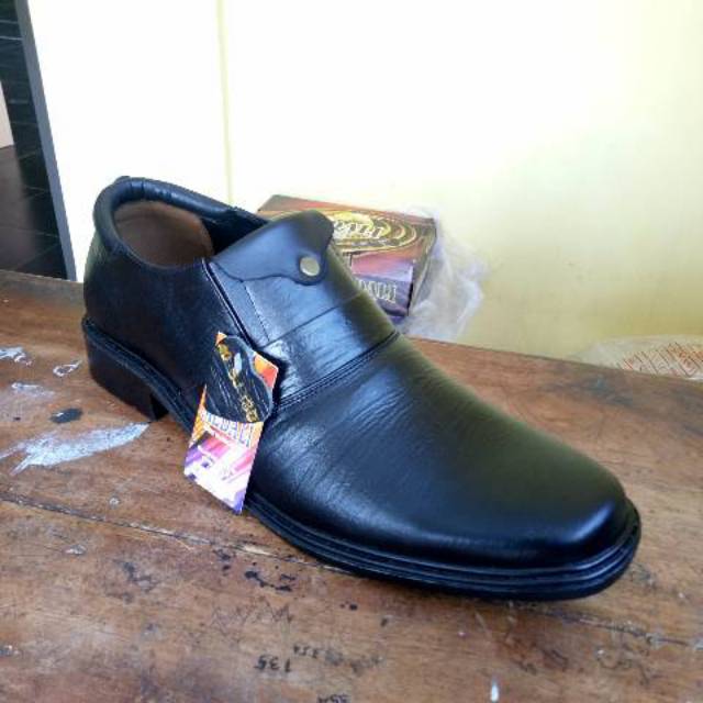 Mandiens - SJ280 / SJ180 Sepatu Pantofel Pria Kulit Asli Original Medali Export Quality