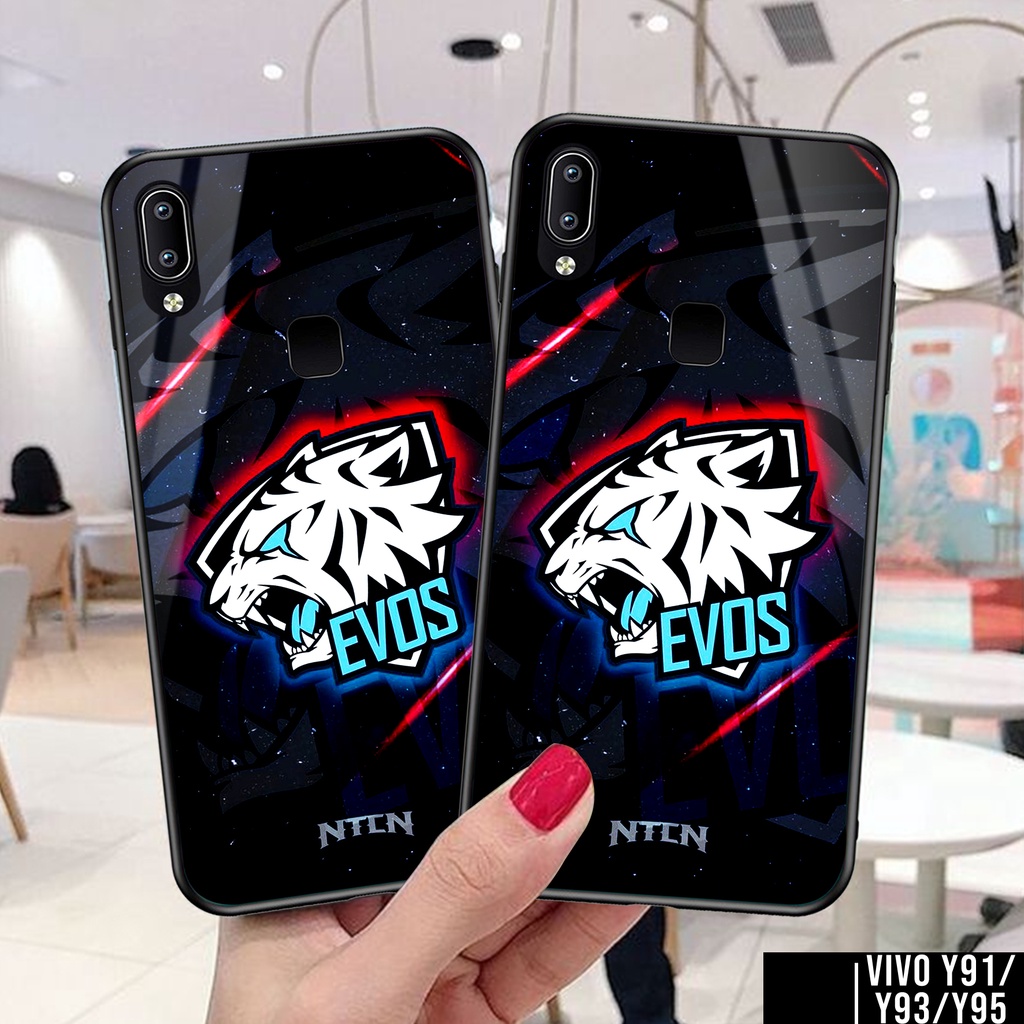 Case VIVO Y91 / Y93 / Y95 - Casing VIVO Y91 / Y93 / Y95 Terbaru 2021 TOP ONE CASE [ EVOS ] Silikon V