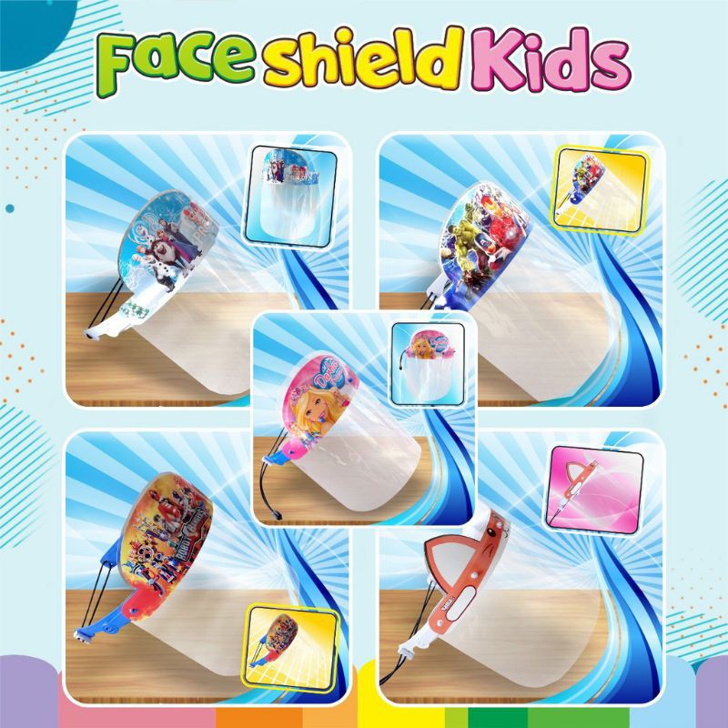 FACE SHIELD ANAK KARAKTER / FACE SHIELD KIDS