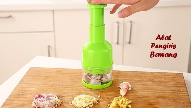 Onion chopper pengiris pencincang penghalus bawang bumbu dapur