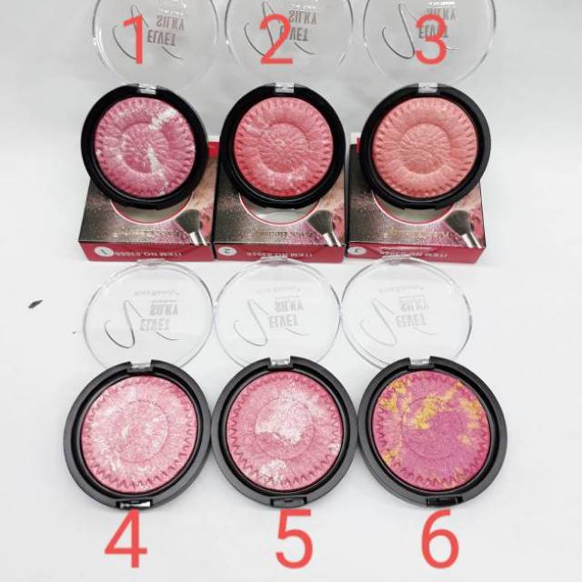 BLUSHER KISSBEAUTY VELVET SILKY / 6.SERI